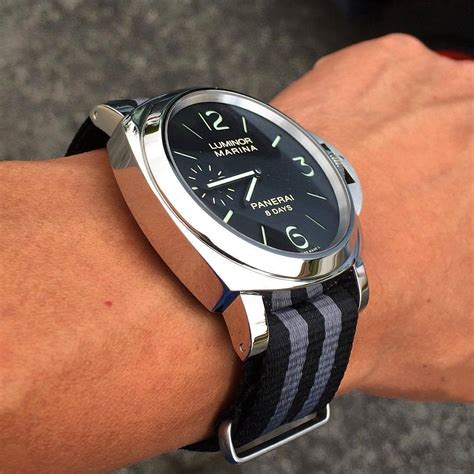 panerai luminor nato strap|authentic Panerai watch straps.